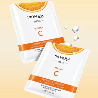 Hydrating Facial Sheet Mask – Deep Moisturizing & Refreshing Skincare vitamin C