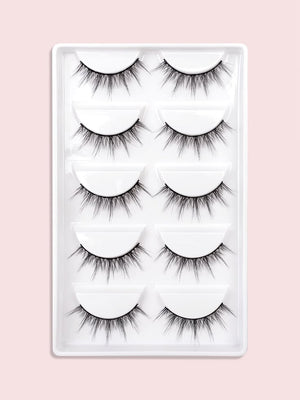 Premium False Eyelashes – Natural & Voluminous Lash Extension Effect