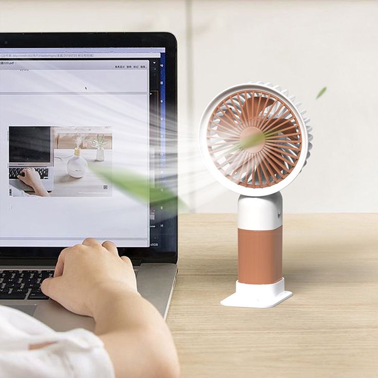 Portable Rechargeable Hand Fan – Mini USB Cooling Fan