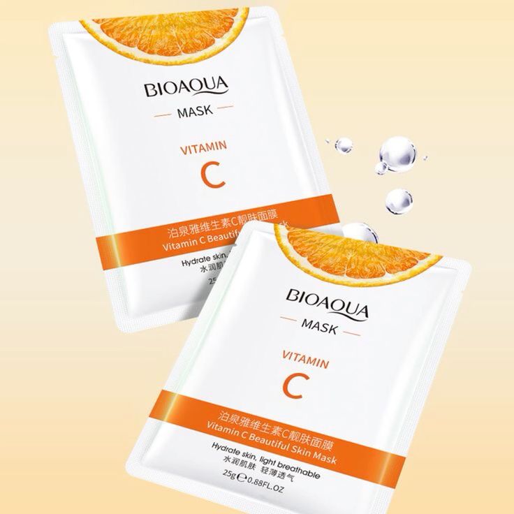Hydrating Facial Sheet Mask – Deep Moisturizing & Refreshing Skincare vitamin C