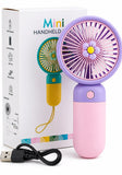 Portable Rechargeable Hand Fan – Mini USB Cooling Fan thumbnail 3