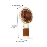 Portable Rechargeable Hand Fan – Mini USB Cooling Fan thumbnail 2